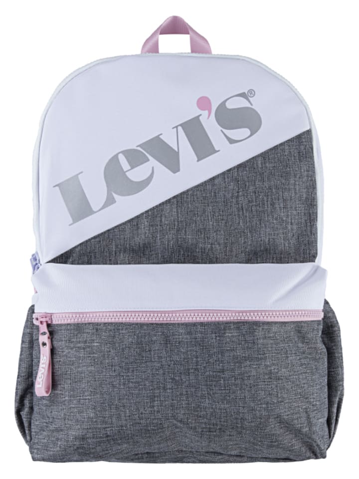 Levi's Kids Plecak w kolorze biało-szarym - 30 x 42 x 15 cm rozmiar: onesize