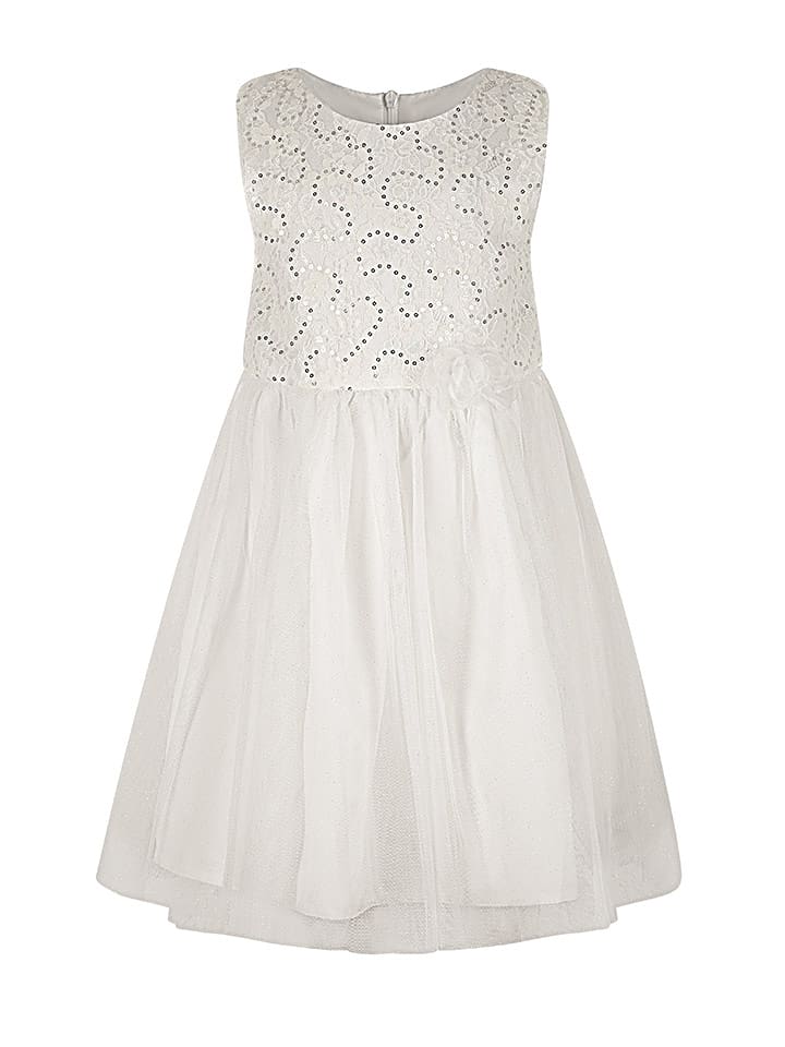 happy girls by Eisend Sukienka w kolorze kremowym rozmiar: 152