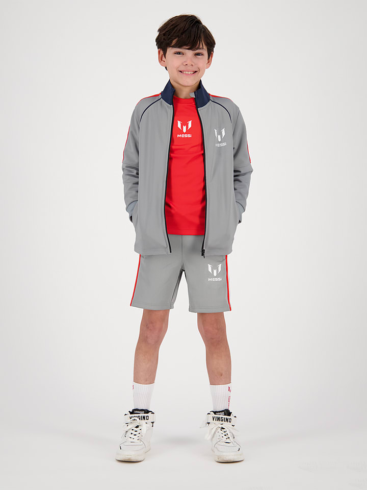 Messi Bluza w kolorze szarym rozmiar: 104