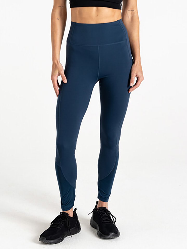 Dare 2b Legginsy sportowe "Power" w kolorze granatowym rozmiar: 42