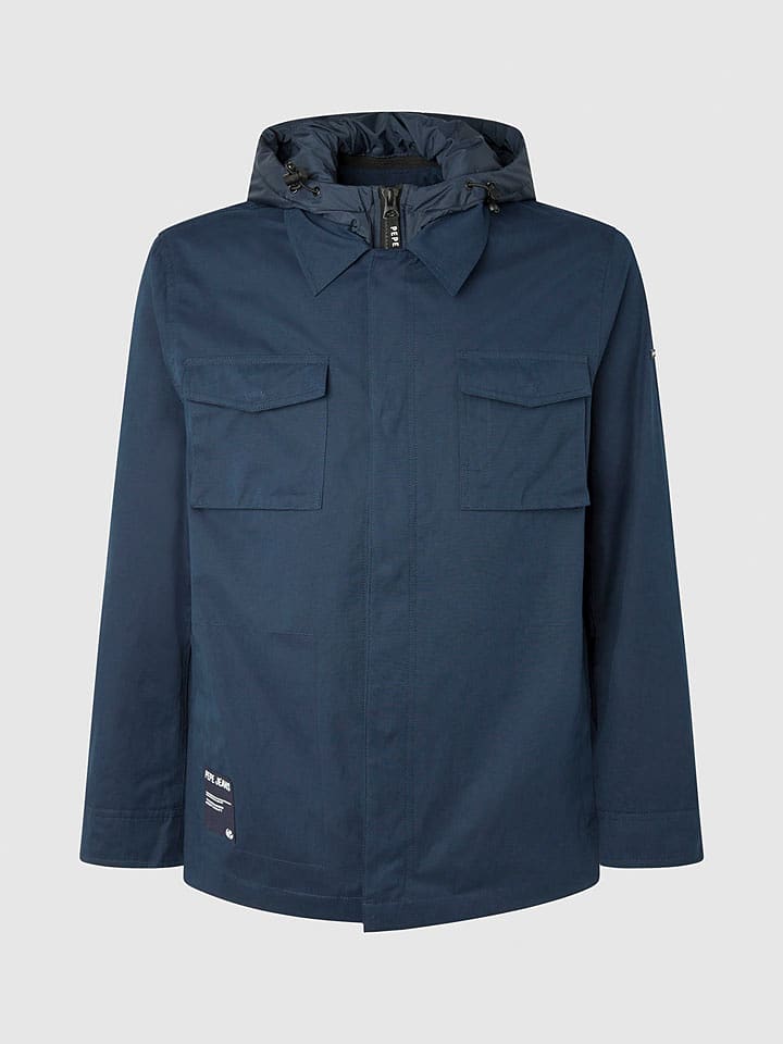 Pepe Jeans Kurtka przejściowa "Carson" w kolorze granatowym rozmiar: XXL