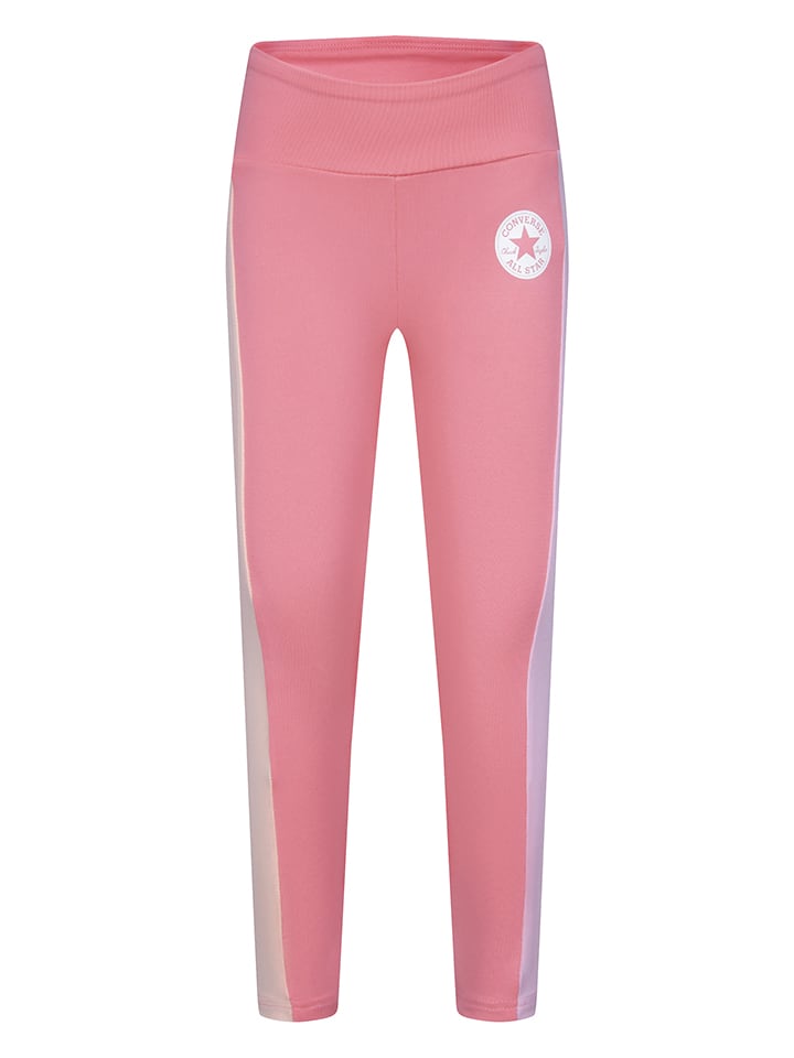 Converse Legginsy w kolorze jasnoróżowym rozmiar: 140-152