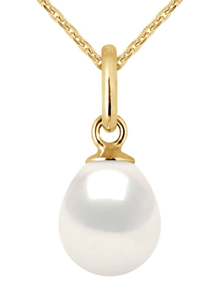 Pearl Addict Złota zawieszka z perłą rozmiar: onesize