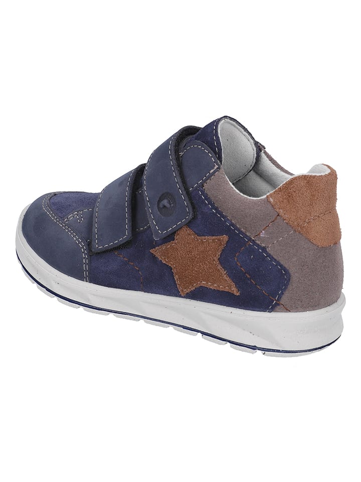 Ricosta Skórzane botki "Kim" w kolorze granatowym rozmiar: 31