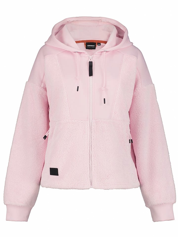 Icepeak Kurtka polarowa "Abbotsa" w kolorze jasnoróżowym rozmiar: XL