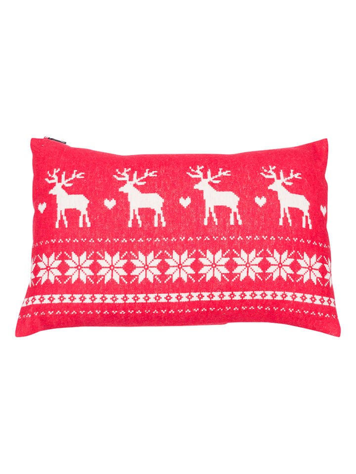 David Fussenegger Poszewka "Silvretta" w kolorze czerwonym na poduszkę rozmiar: 60x40 cm