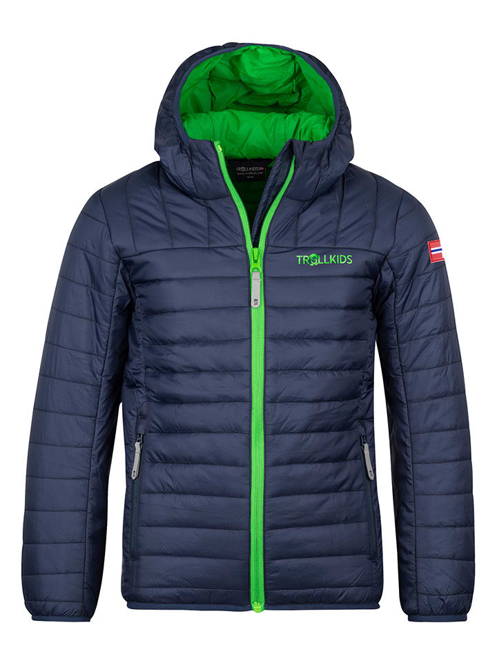 Trollkids Kurtka przejściowa "Eikefjord" w kolorze granatowym rozmiar: 128