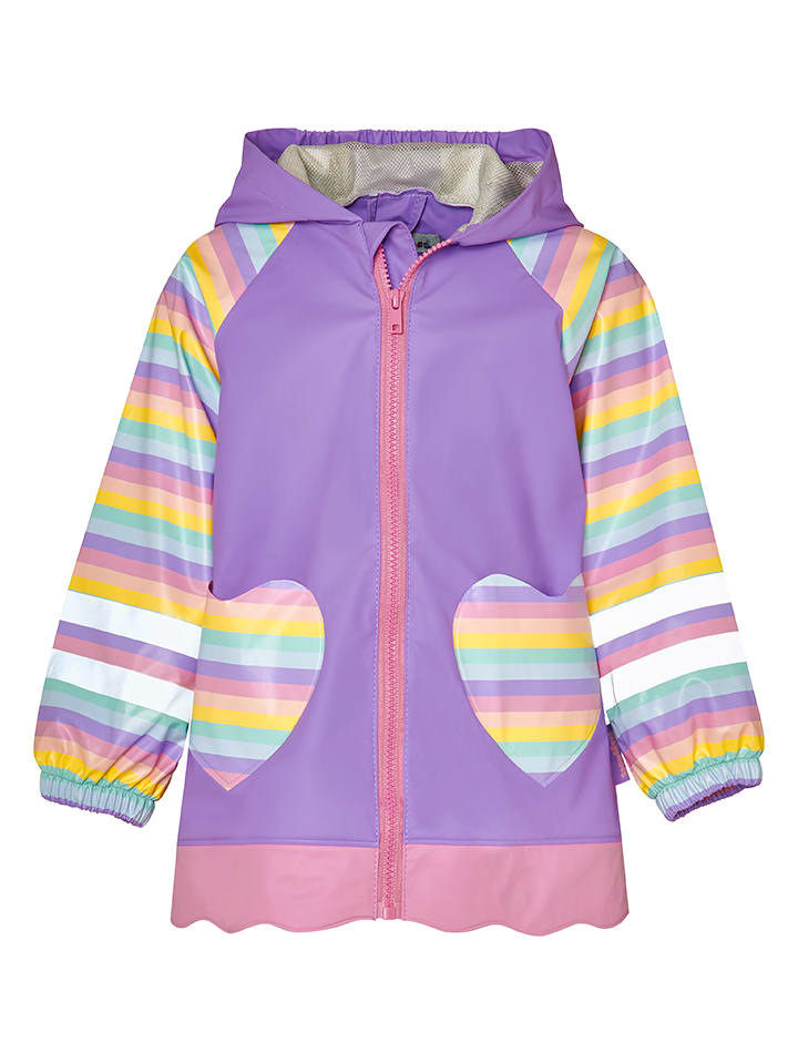 Playshoes Płaszcz przeciwdeszczowy w kolorze fioletowym rozmiar: 140