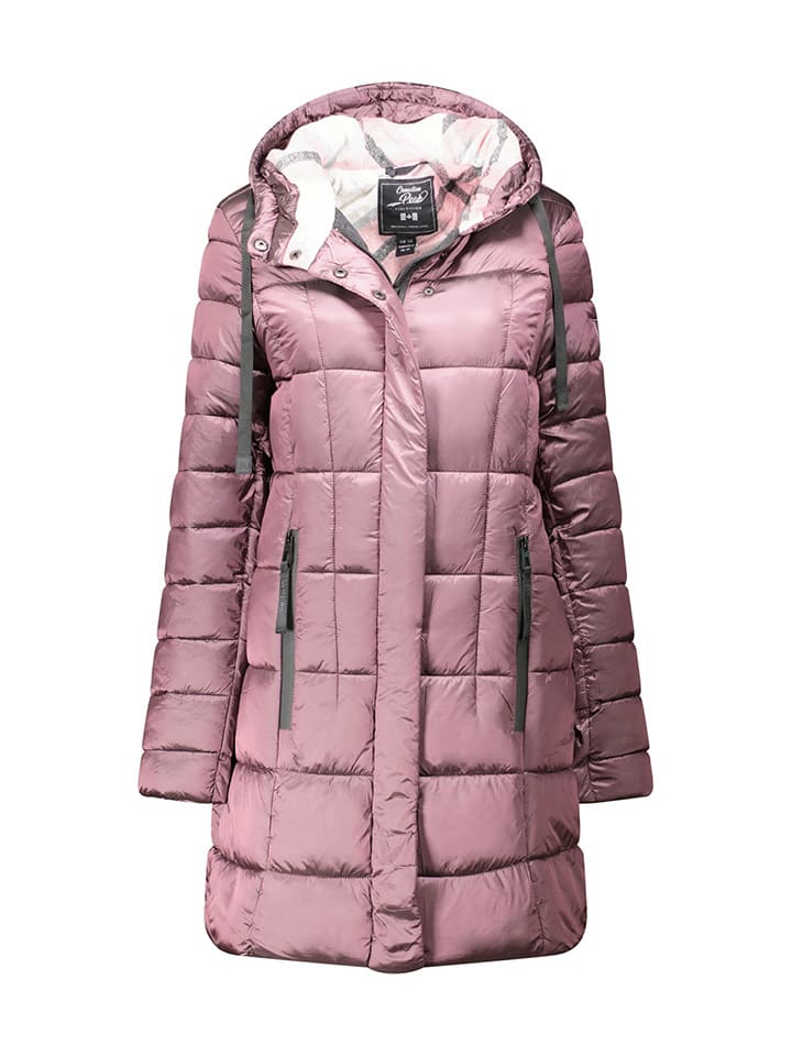 Canadian Peak Płaszcz zimowy "Bullieak" w kolorze jasnoróżowym rozmiar: 3XL