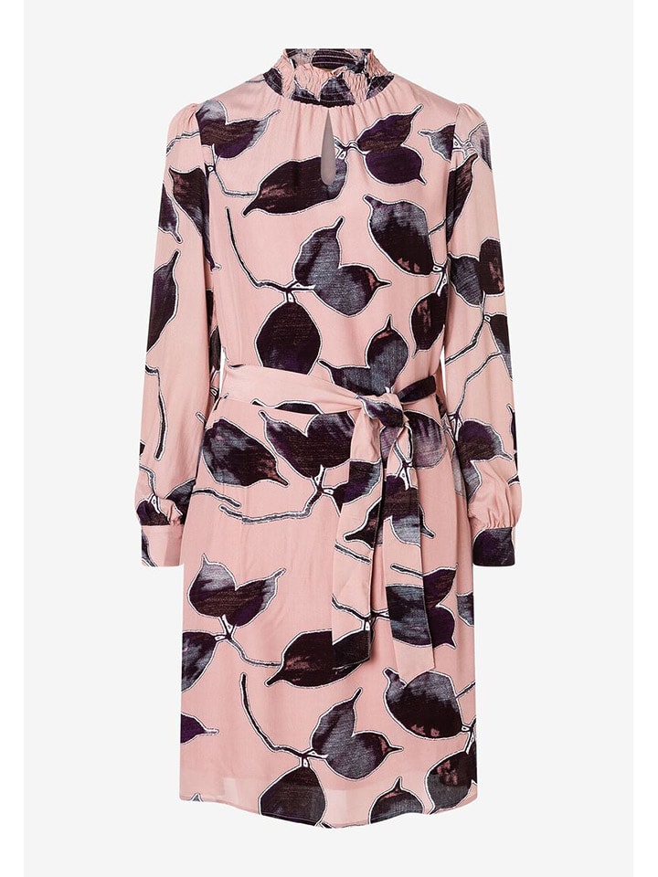 More & More Sukienka w kolorze jasnoróżowo-czarnym rozmiar: 44