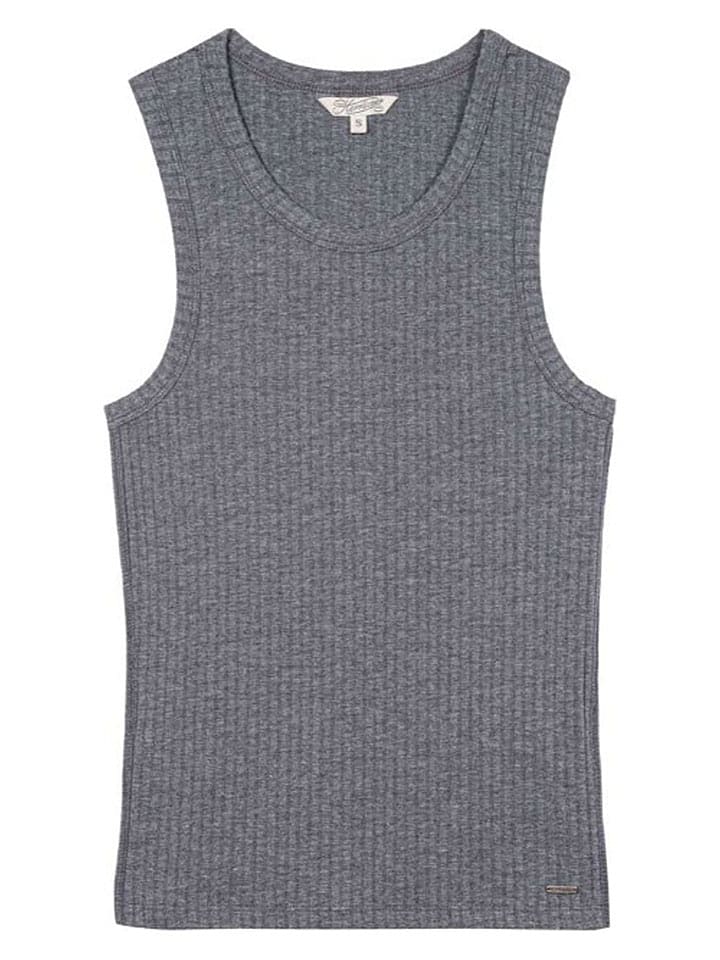 Herrlicher Top "Casi" w kolorze szarym rozmiar: XL