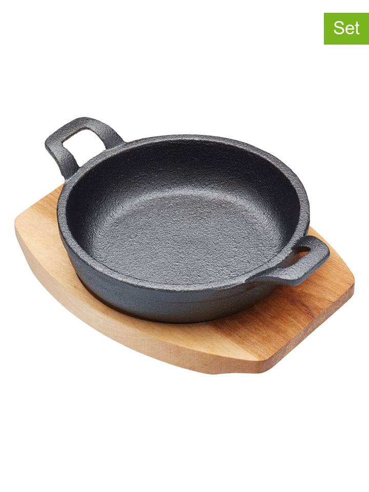 Artesa 2-częściowy zestaw w kolorze czarno-jasnobrązowym rozmiar: onesize