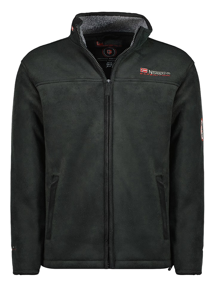 Geographical Norway Kurtka polarowa "Usine" w kolorze czarnym rozmiar: XL