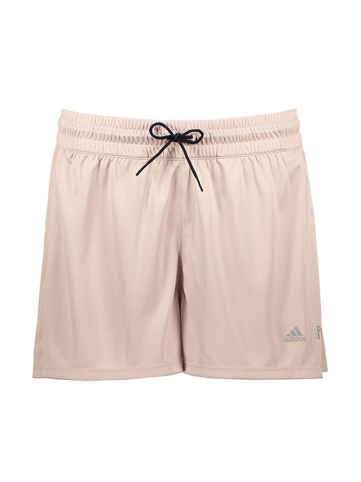adidas Szorty dresowe w kolorze beżowym rozmiar: S