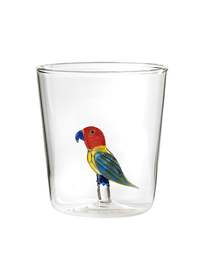 Onlylux Szklanka "Savana Family" ze wzorem - wys. 9,3 cm rozmiar: onesize