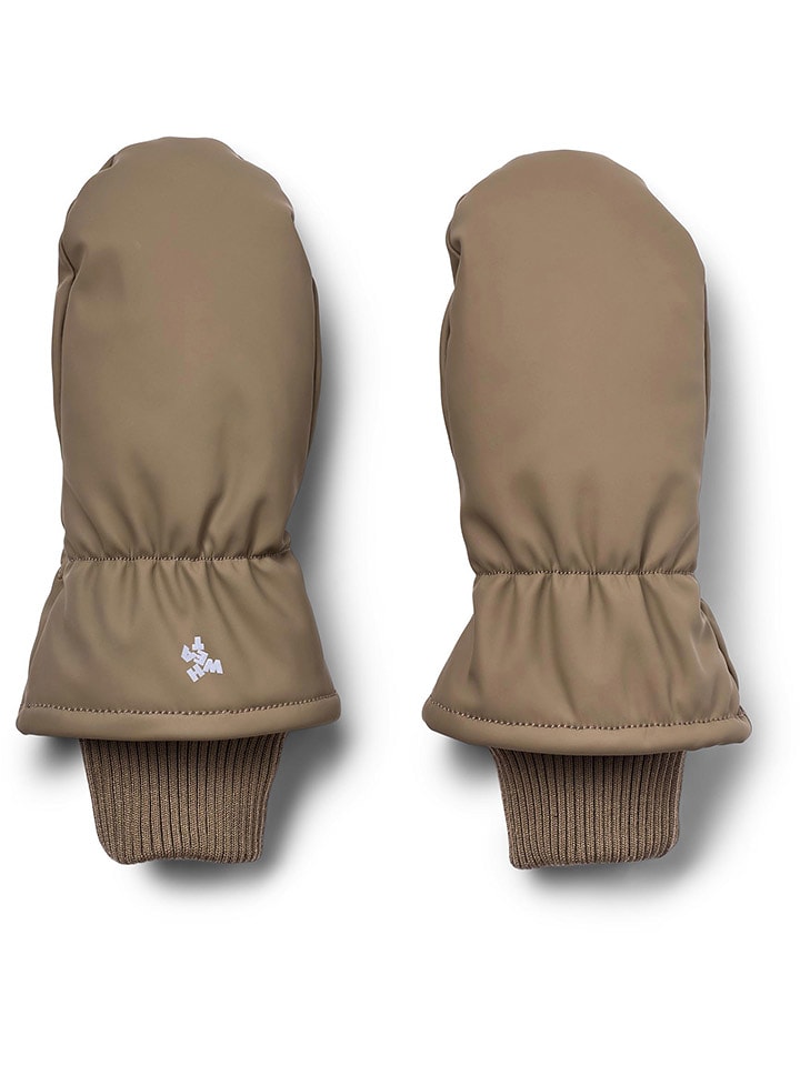 Wheat Rękawiczki funkcyjne "Stormy" w kolorze jasnobrązowym rozmiar: 98-110