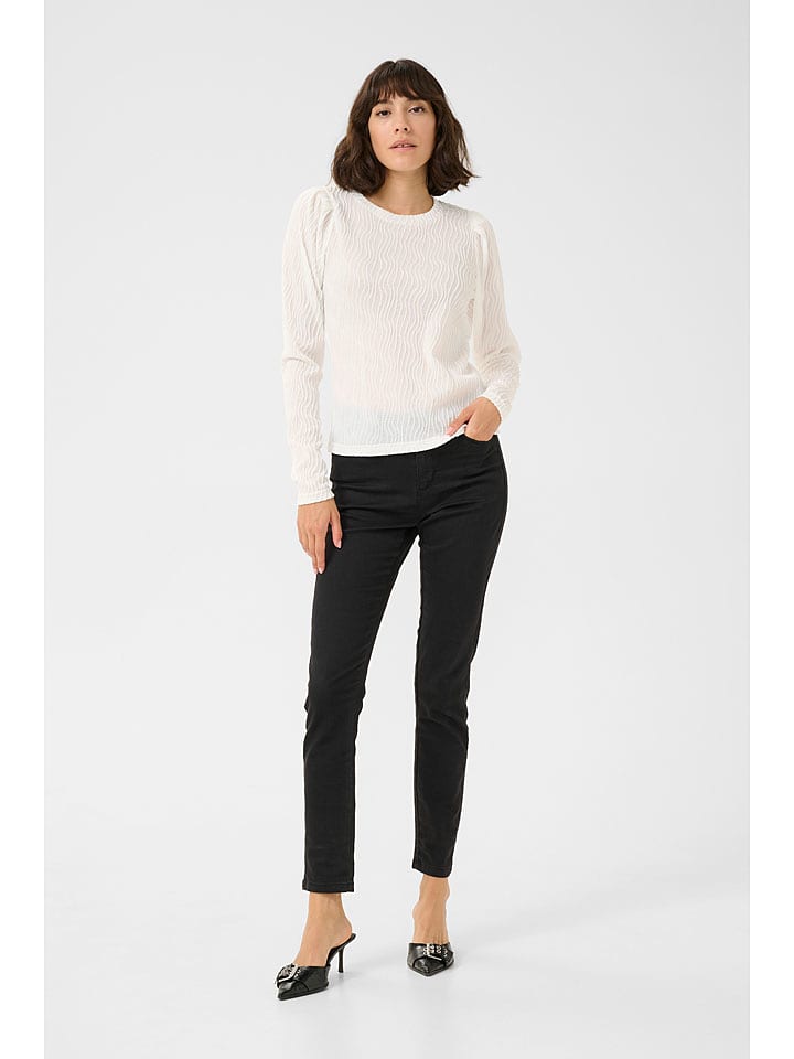 Kaffe Bluzka "Gerit" w kolorze białym rozmiar: M