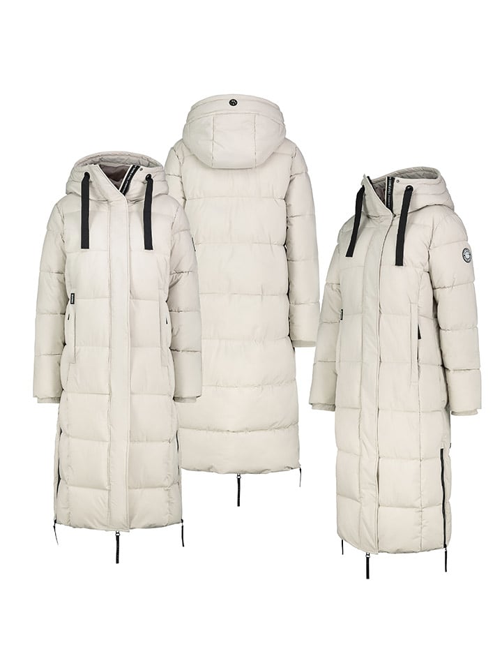 Sublevel Płaszcz pikowany w kolorze kremowym rozmiar: S