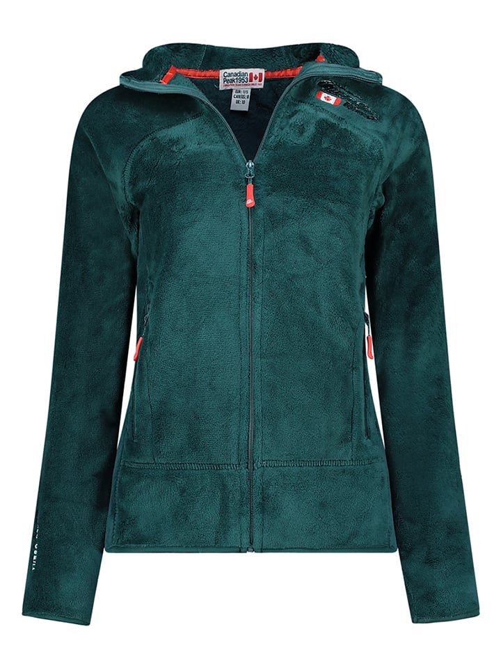 Canadian Peak Kurtka polarowa "Upaloodeak" w kolorze morskim rozmiar: XL