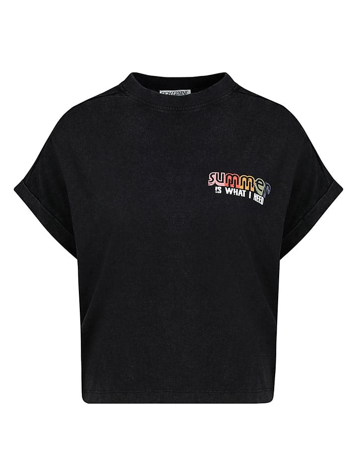 Eight2Nine Koszulka w kolorze czarnym rozmiar: XS