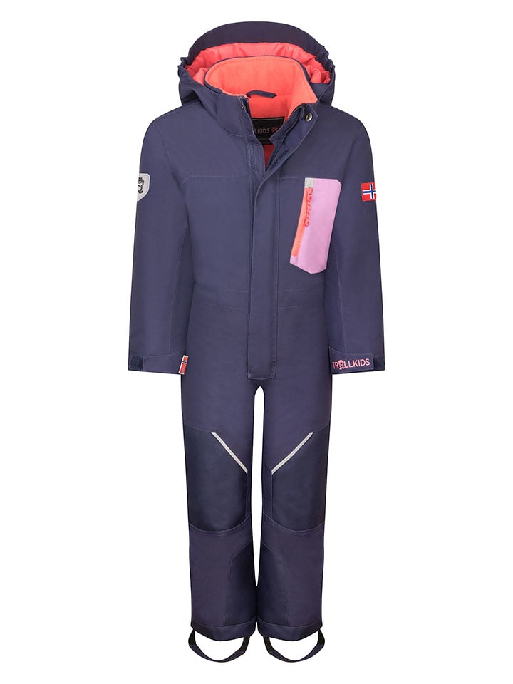 Trollkids Kombinezon zimowy "Isfjord" w kolorze fioletowym rozmiar: 134