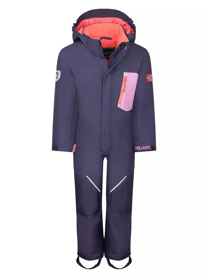 Trollkids Kombinezon zimowy "Isfjord" w kolorze fioletowym rozmiar: 134