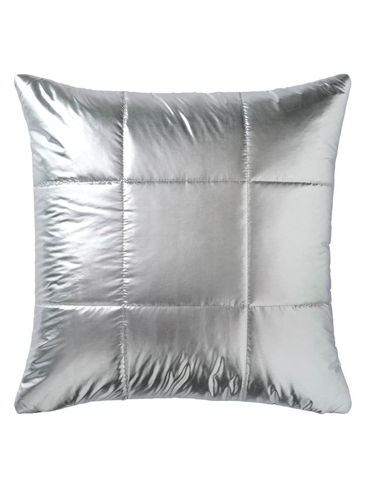 Ellos Home Poduszka "Tuva-Li" w kolorze srebrnym rozmiar: 50x50 cm