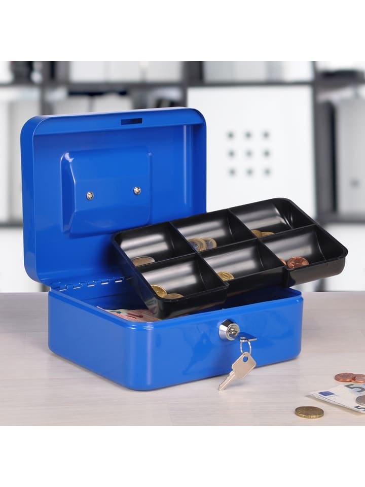 Everysentials Kasa na monety euro z tacą (produkt niespodzianka) - 20 x 9 x 16 cm rozmiar: onesize