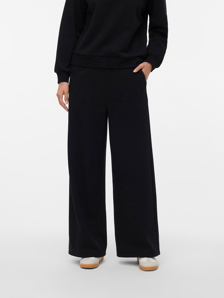 Vero Moda Spodnie dresowe w kolorze czarnym rozmiar: XL