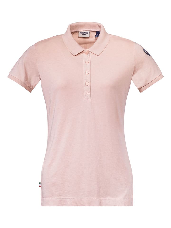 DOLOMITE Funkcyjna koszulka polo "Expedition" w kolorze jasnoróżowym rozmiar: XL