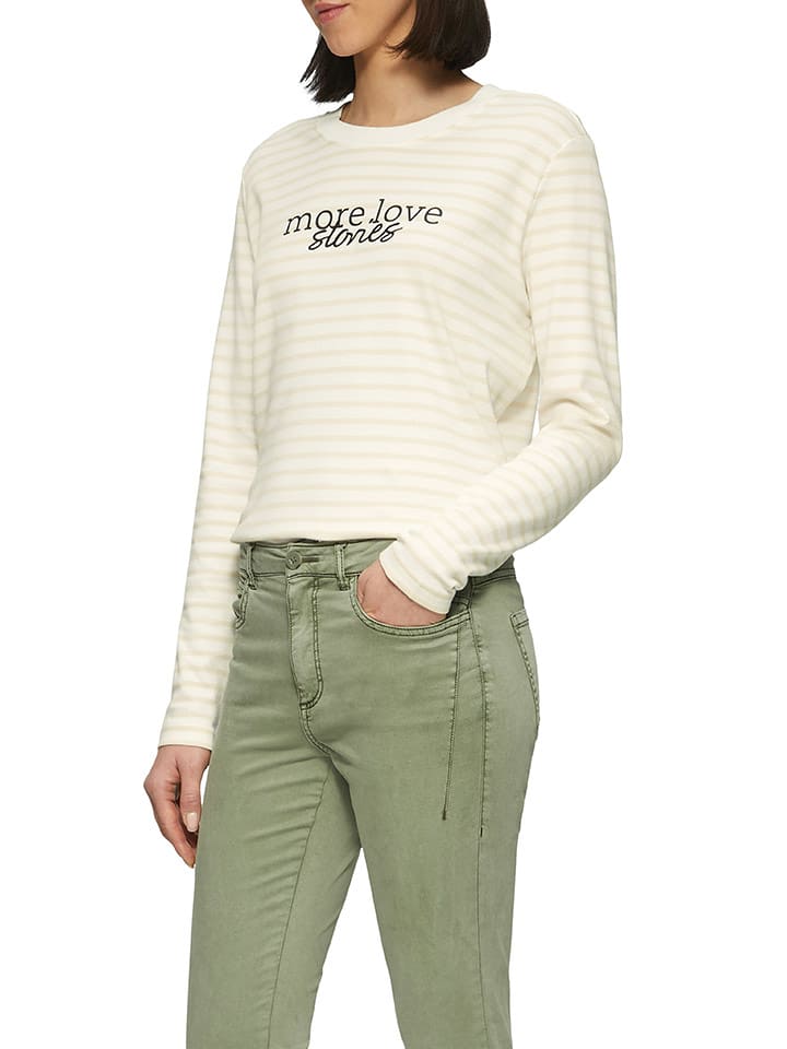 s.Oliver Koszulka w kolorze beżowym rozmiar: 34