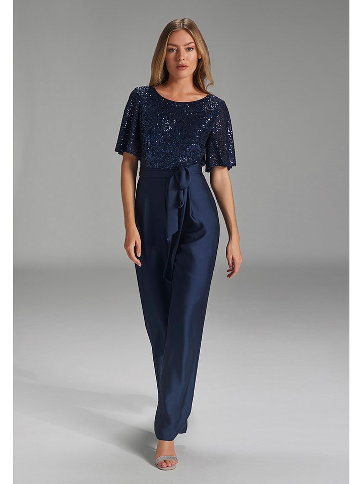 SWING Kombinezon w kolorze granatowym rozmiar: 40