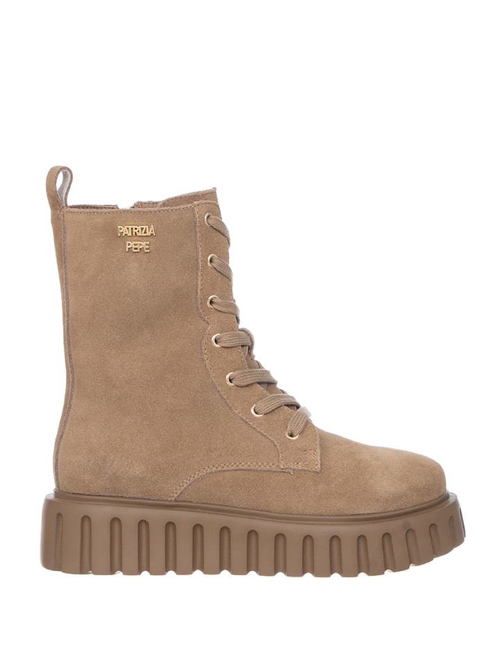 Patrizia Pepe Botki w kolorze czarno-beżowym rozmiar: 39