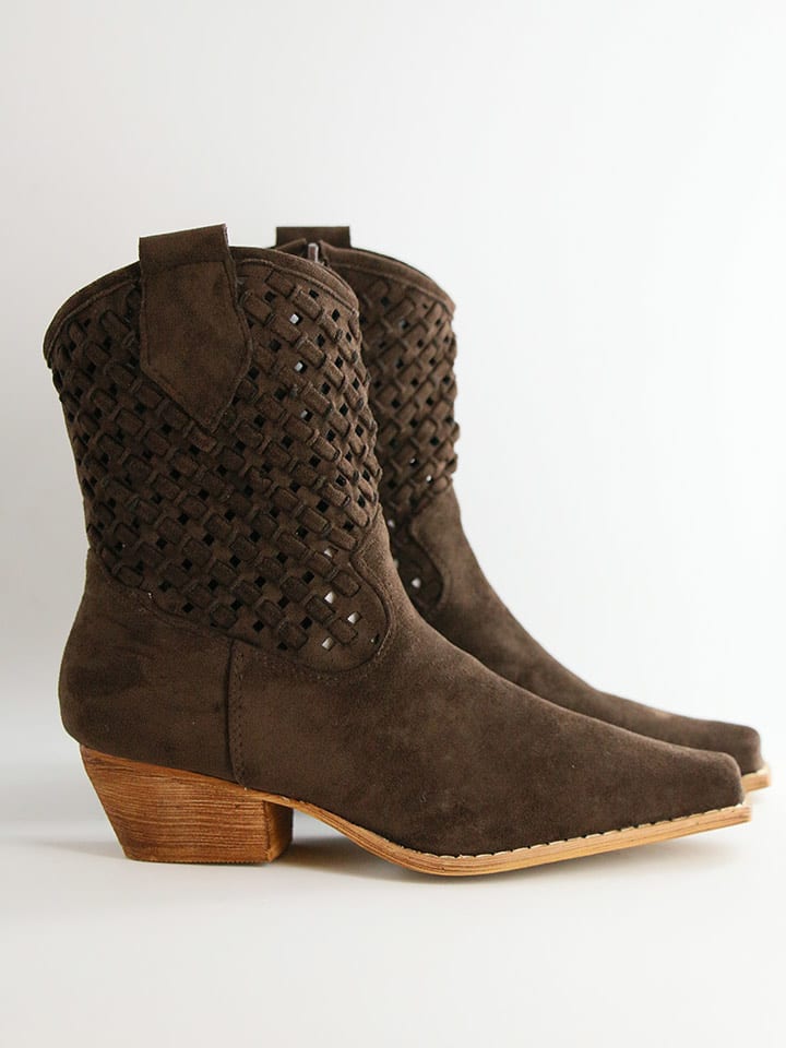 Bellucci Botki w kolorze brązowym rozmiar: 36