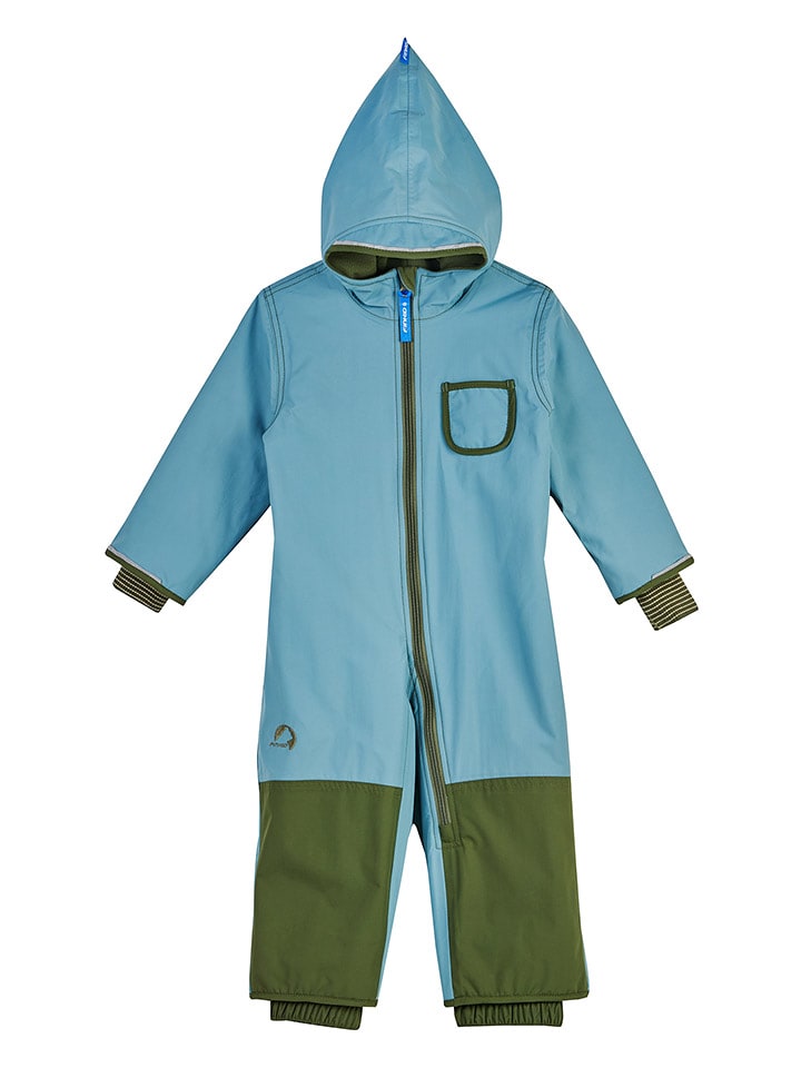 finkid Kombinezon zimowy "Pikku Winter Eco" w kolorze błękitno-zielonym rozmiar: 60/70