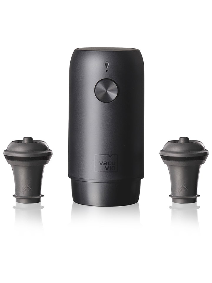 Vacu Vin 3-częściowy zestaw w kolorze czarnym rozmiar: onesize