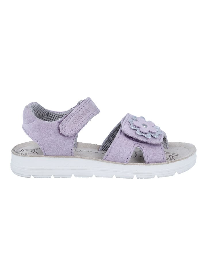 Richter Shoes Skórzane sandały "Sofia" w kolorze fioletowym rozmiar: 31