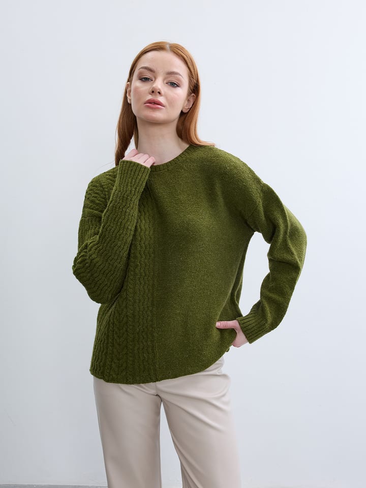 BGN Sweter w kolorze zielonym rozmiar: 36