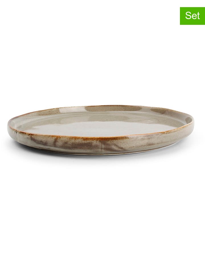 Salt and Pepper Talerze obiadowe (4 szt.) "Studio Urban" w kolorze szarym - Ø 26 cm rozmiar: onesize