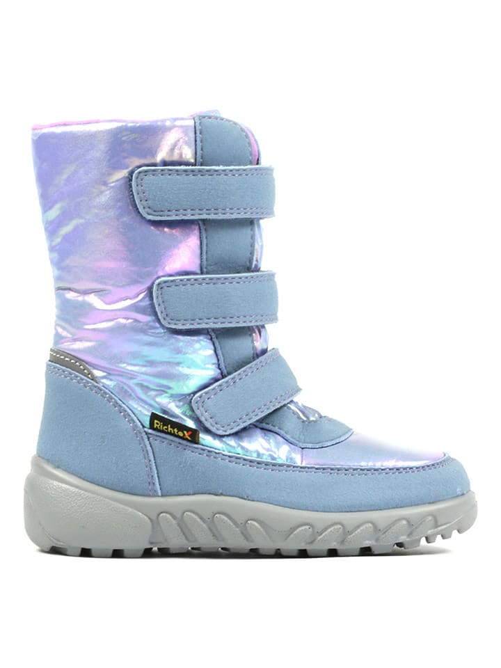 Richter Shoes Kozaki zimowe "Husky" w kolorze błękitnym rozmiar: 29