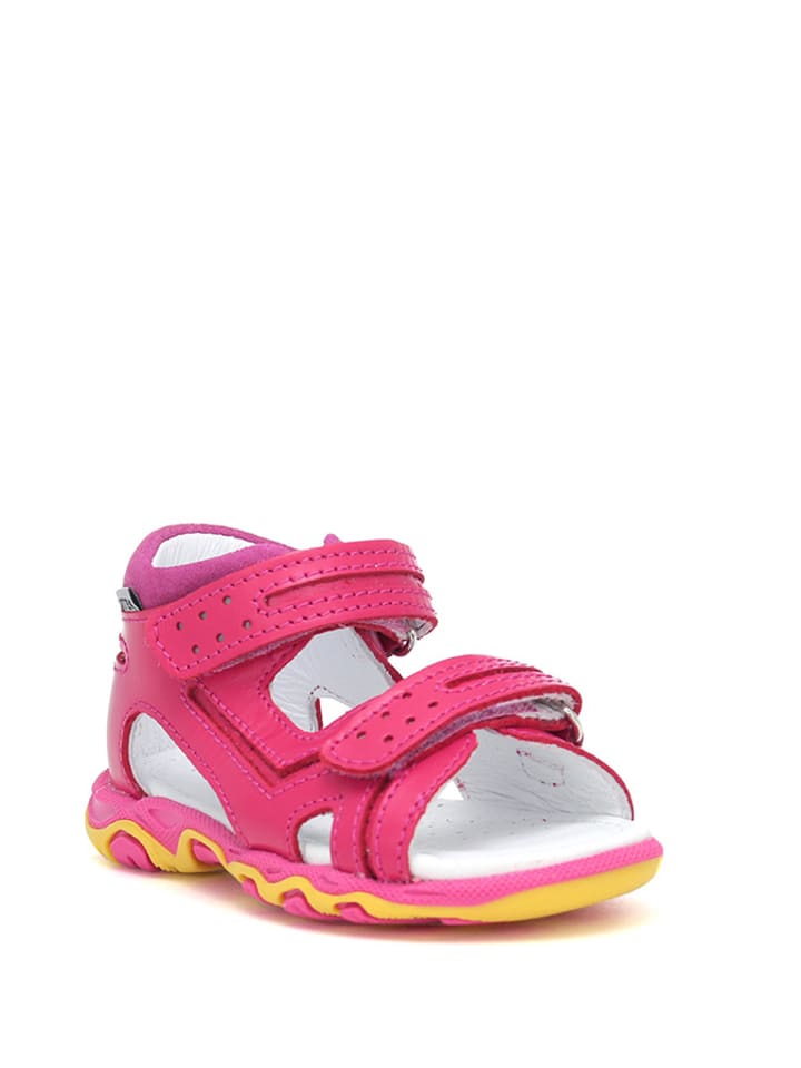 Bartek Skórzane sandały w kolorze różowym rozmiar: 23