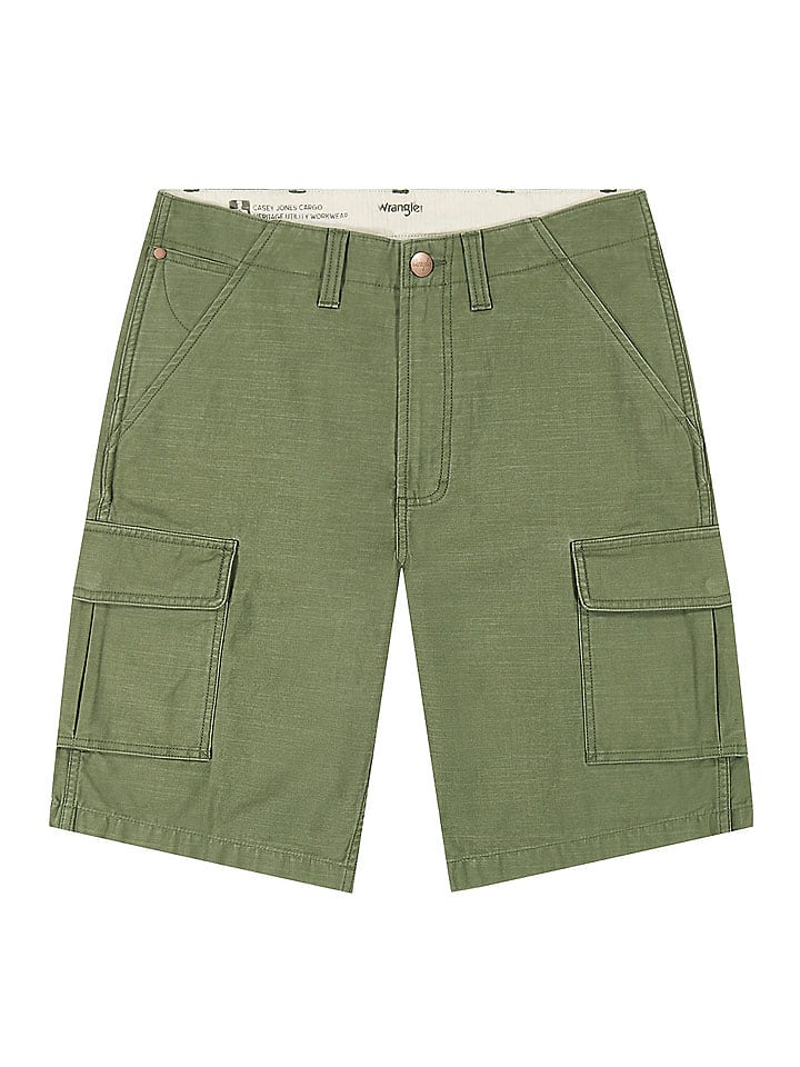 Wrangler Bojówki w kolorze zielonym rozmiar: W38