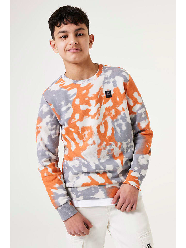 Garcia Bluza w kolorze szaro-pomarańczowym rozmiar: 164/170
