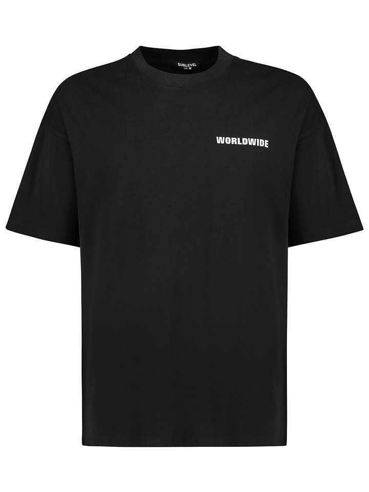 Sublevel Koszulka w kolorze czarnym rozmiar: M