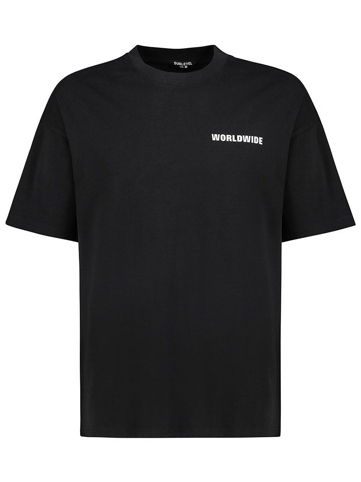 Sublevel Koszulka w kolorze czarnym rozmiar: M