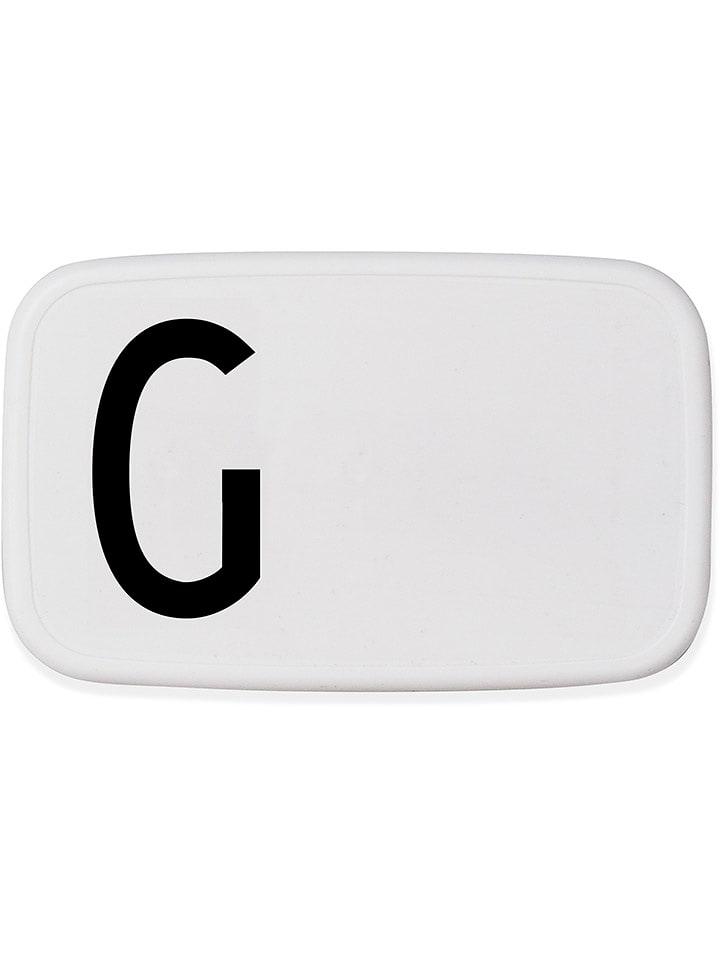 Design Letters Pojemnik w kolorze biało-czarnym na lunch - 700 ml rozmiar: onesize