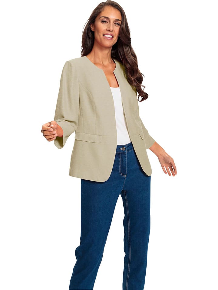 Heine Blezer w kolorze khaki rozmiar: 40