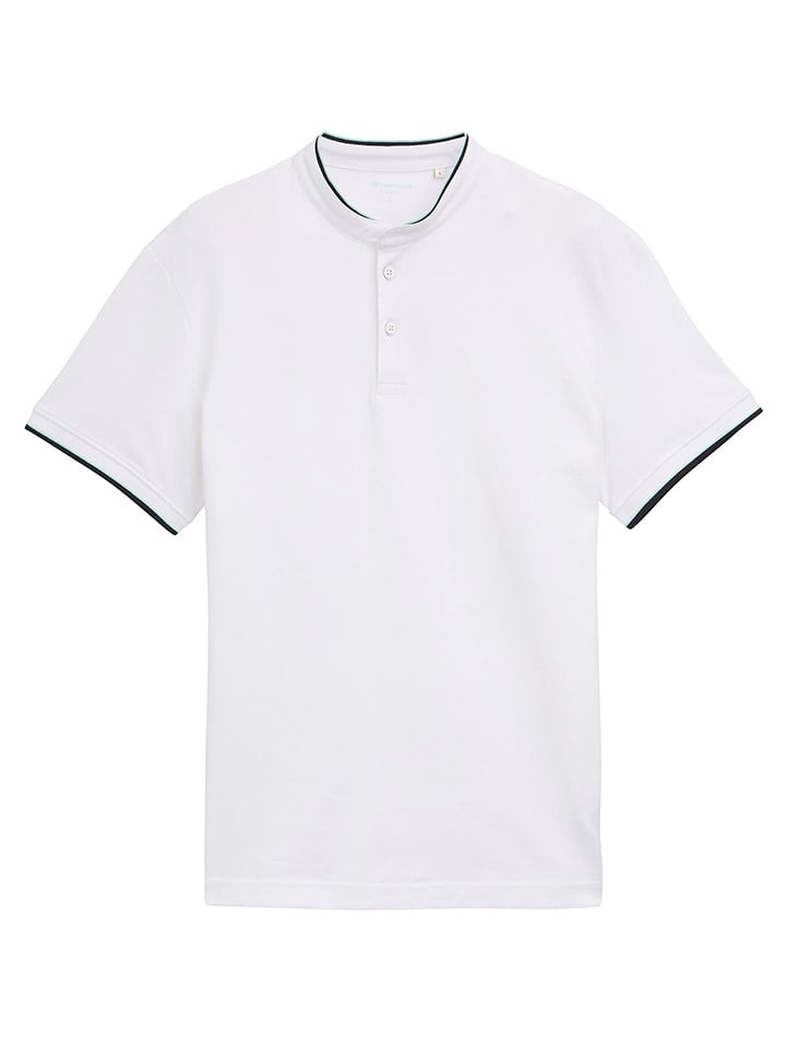 Tom Tailor Koszulka polo w kolorze białym rozmiar: S