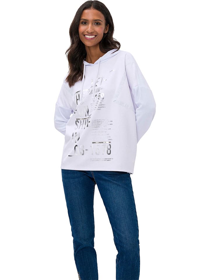 Heine Bluza w kolorze białym rozmiar: 40