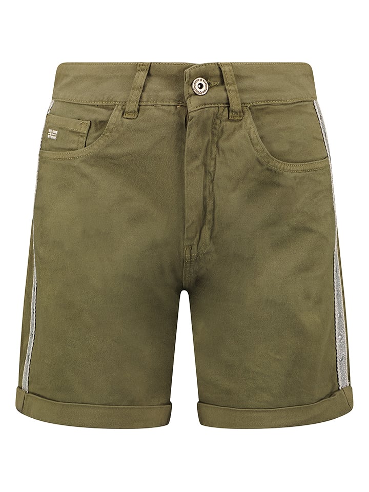 Geographical Norway Szorty "Perlate" w kolorze khaki rozmiar: 40